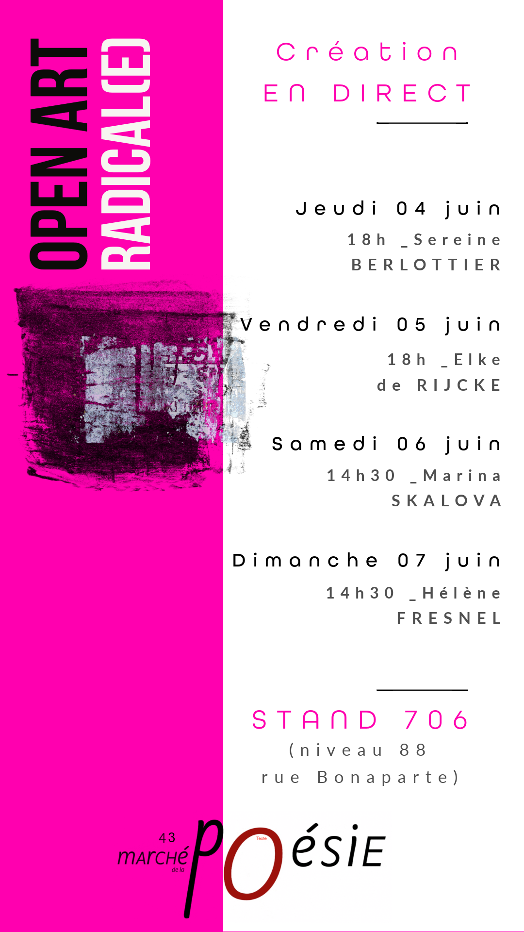 Programme Versions Open Art Revue Radicale.