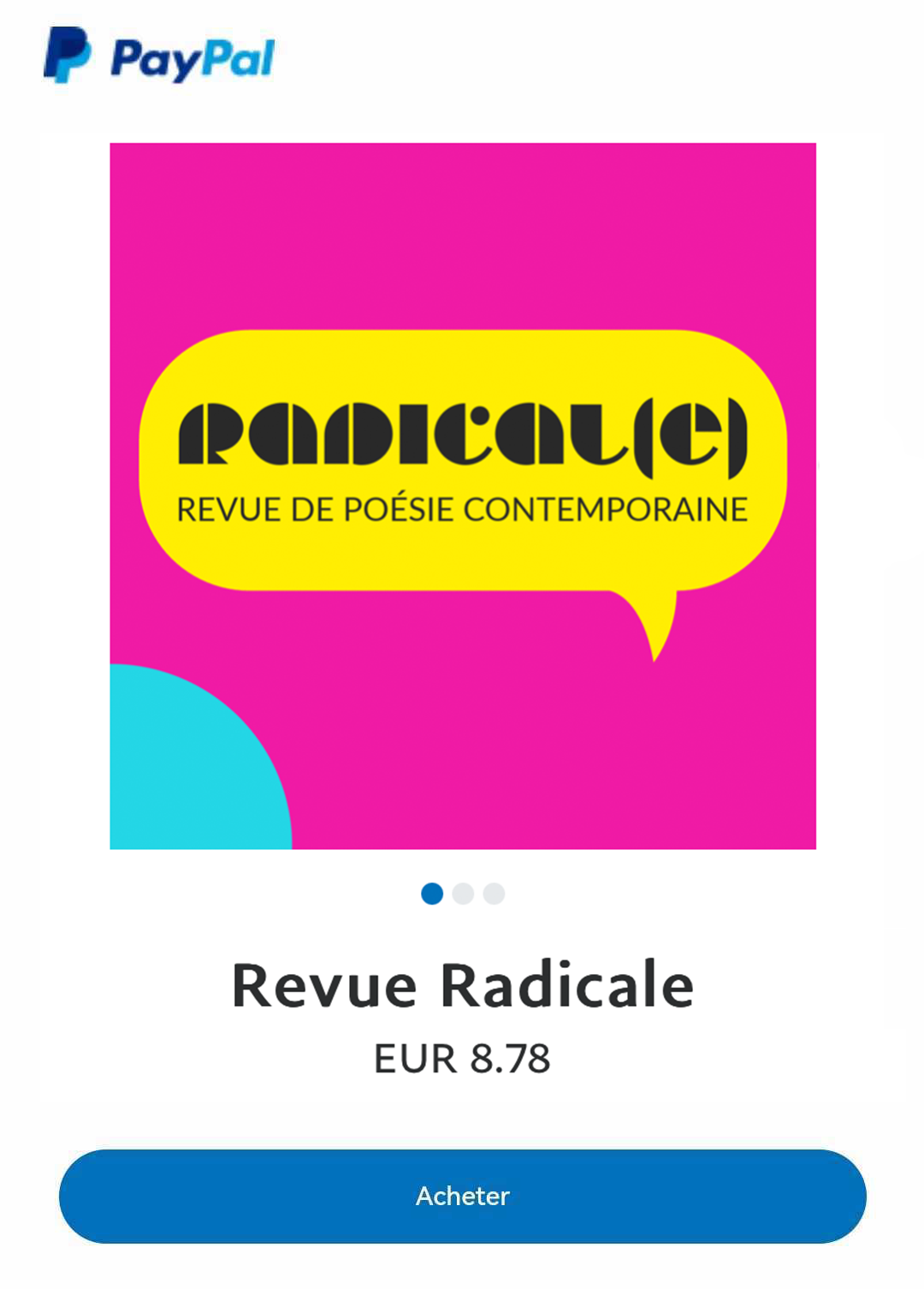 Commander simplement le dernier numéro
