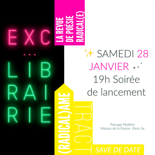 Lancement de Radicalame à la librairie EXC.